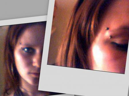 mOn percing!!!
